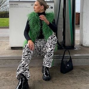 Motel Rocks 90s Zebra Pants